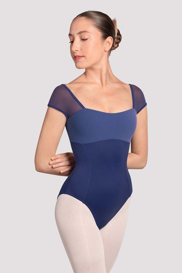 Ladies Mirella Zephyr Cap Sleeve Leotard - BLOCH US