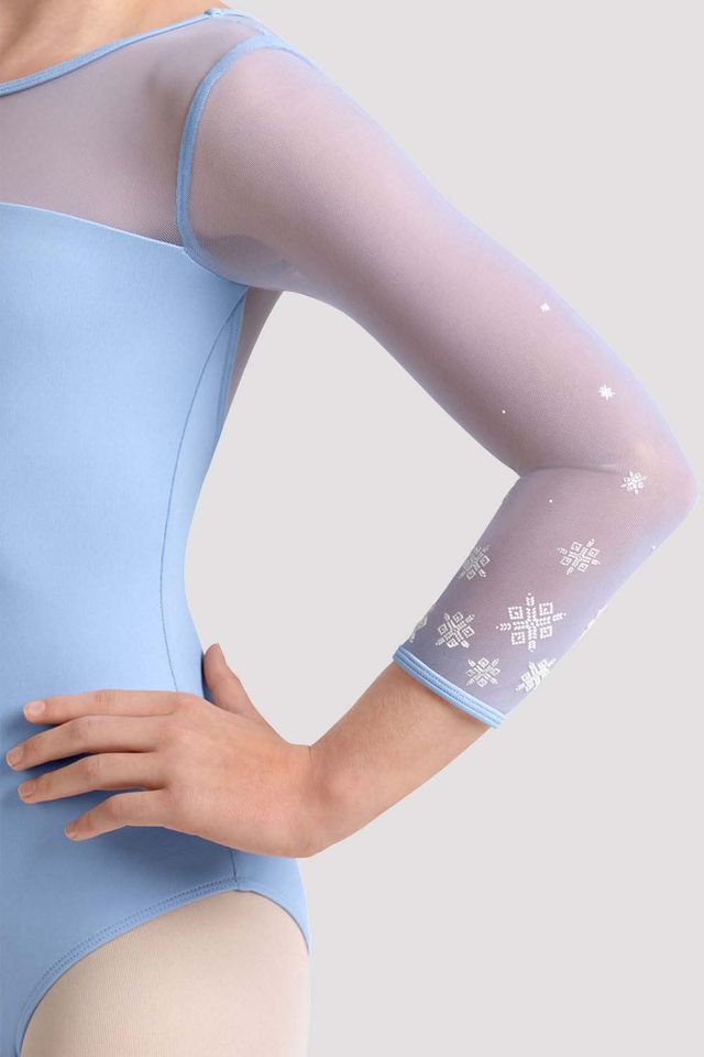 Girls Mirella Kaleidoscope 3/4 Sleeve Leotard - BLOCH US