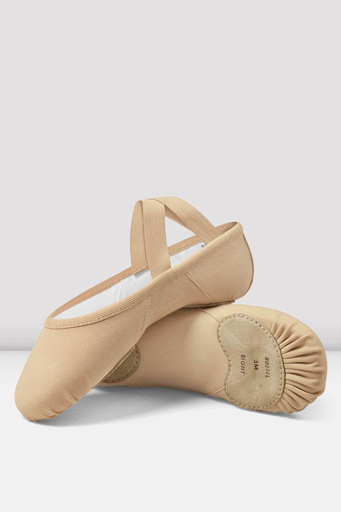 Ladies Elation Canvas Ballet Shoes - BLOCH US