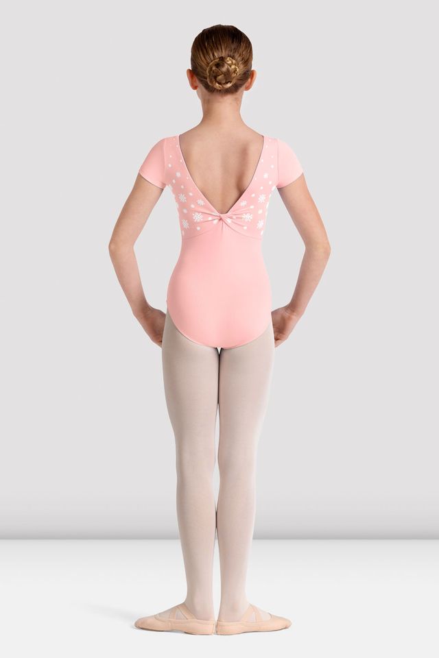 Girls Mirella Kaleidoscope Boat Neck Leotard - BLOCH US
