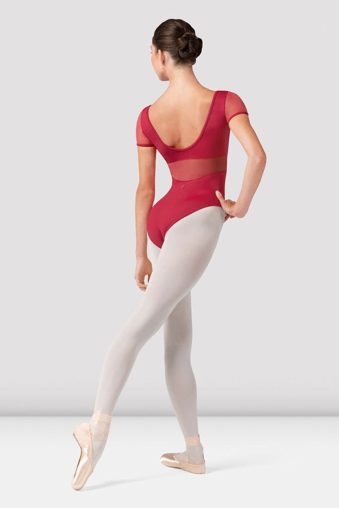 Ladies Olivia Floral Cap Sleeve Leotard - BLOCH US
