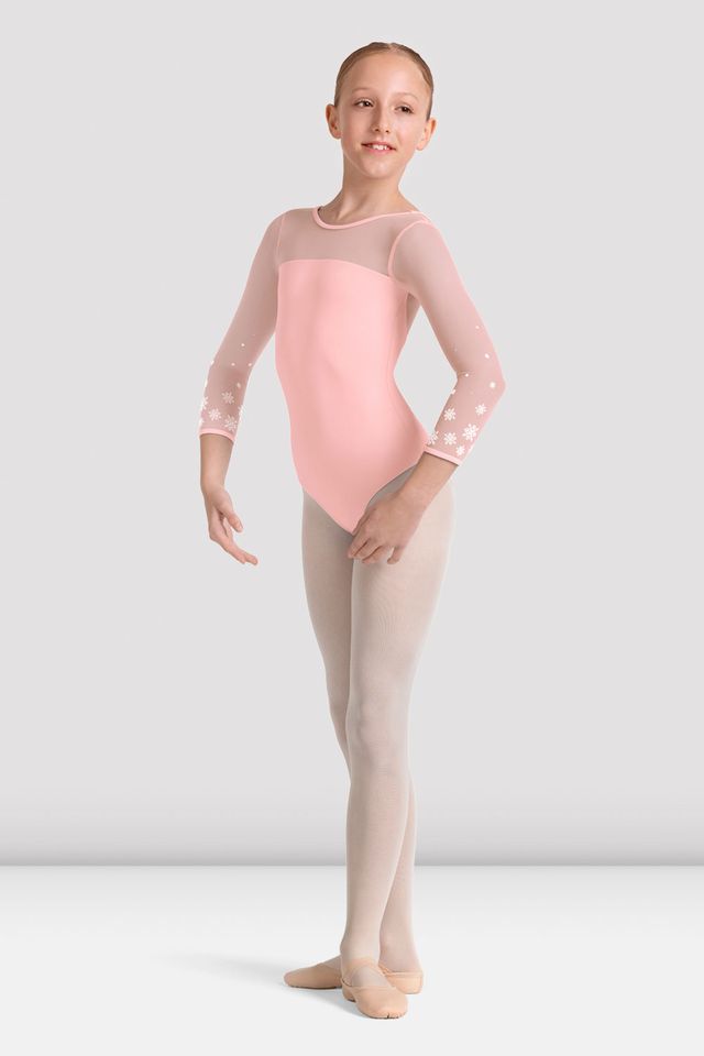 Girls Mirella Kaleidoscope 3/4 Sleeve Leotard - BLOCH US