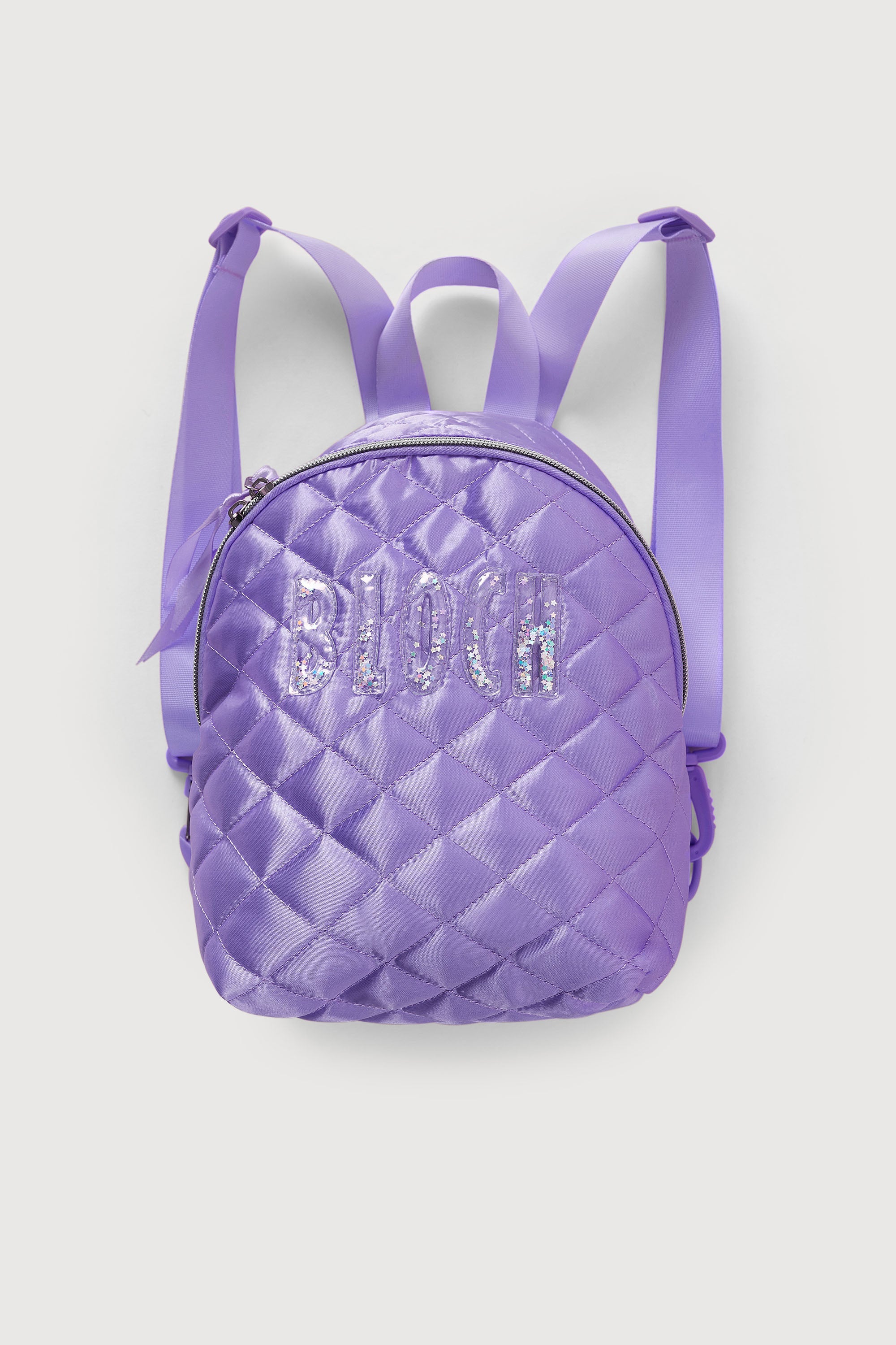 designed purple mini backpacks Bloch Primary Satin Backpack Lilac