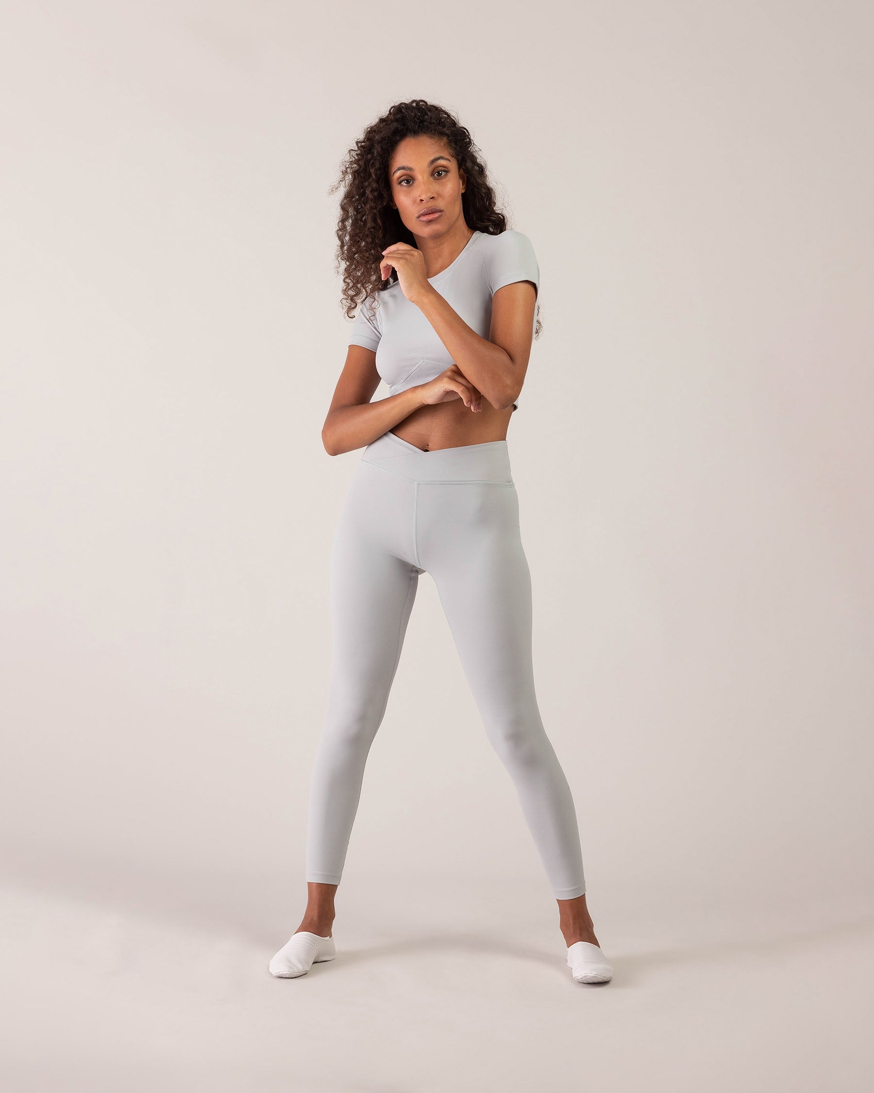 BLOCHeverhold™ 7/8 High-Waisted Leggings in Dianthus
