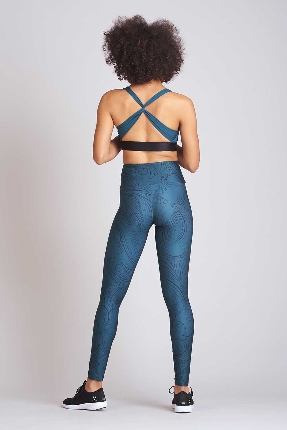 Odile Print Legging, Deep Sage Odile Print – BLOCH Dance US