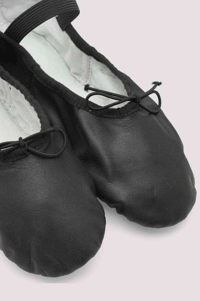 Ladies Dansoft Leather Ballet Shoes, Black – BLOCH Dance US