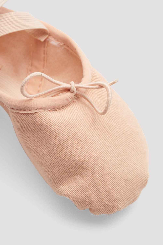 Girls Zenith Stretch Canvas Ballet Shoes - BLOCH US