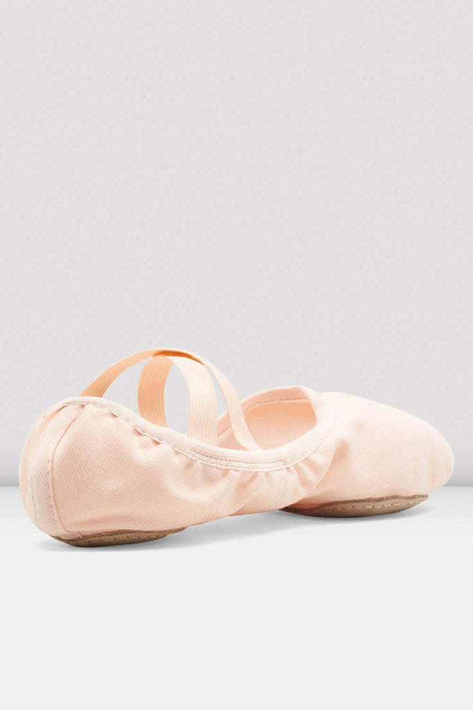 Ladies Performa Stretch Canvas Ballet Shoes, Theatrical Pink – BLOCH ...