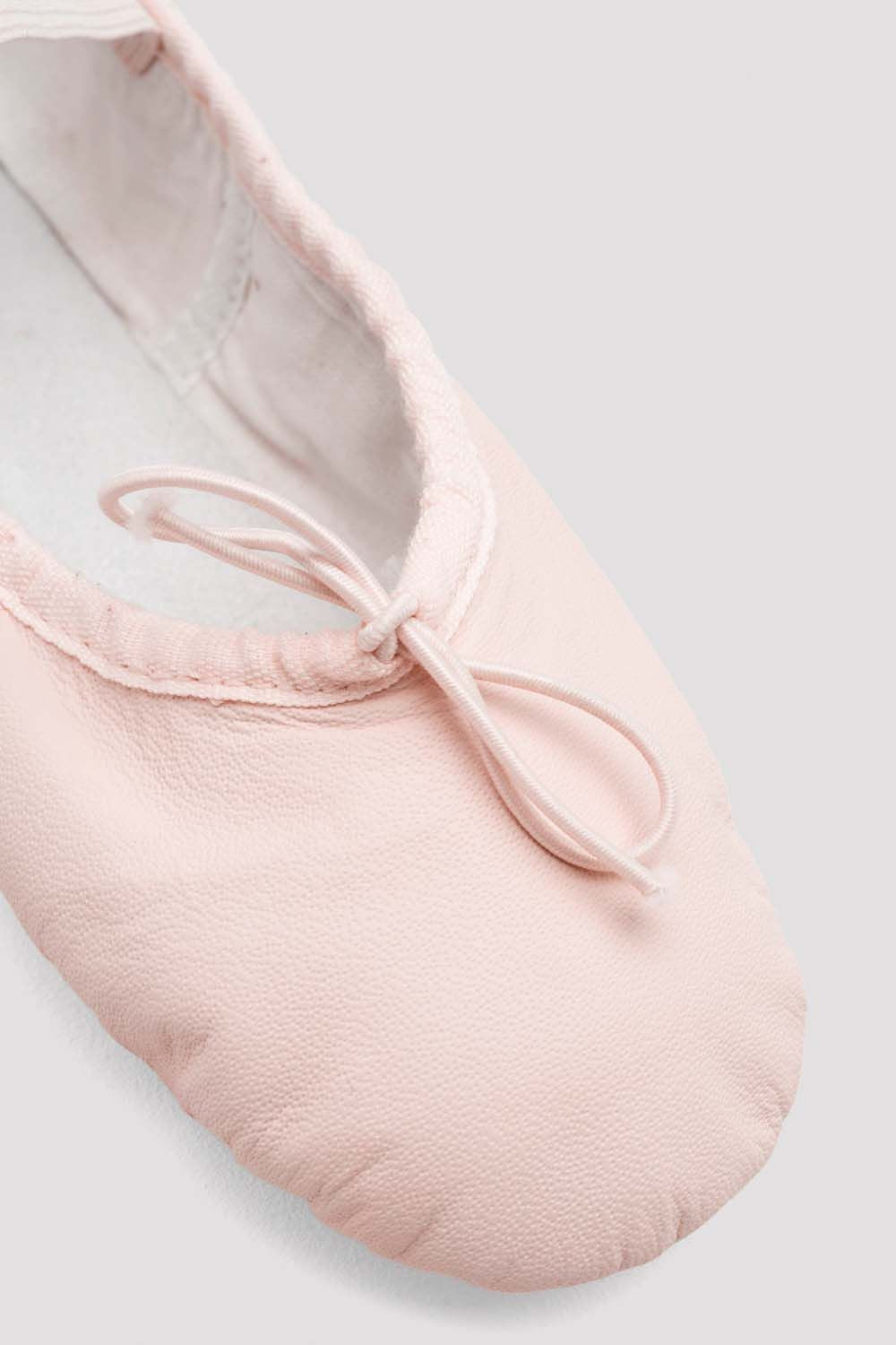 Childrens Dansoft Leather Ballet Shoes, Theatrical Pink – BLOCH