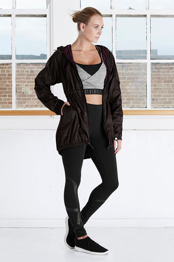 Ladies Long Luxury Hooded Jacket - BLOCH US