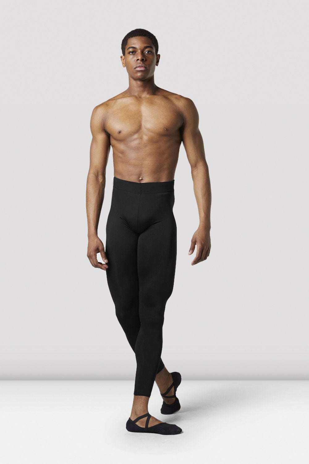 Black stretch cotton JAZZ pants - MENS