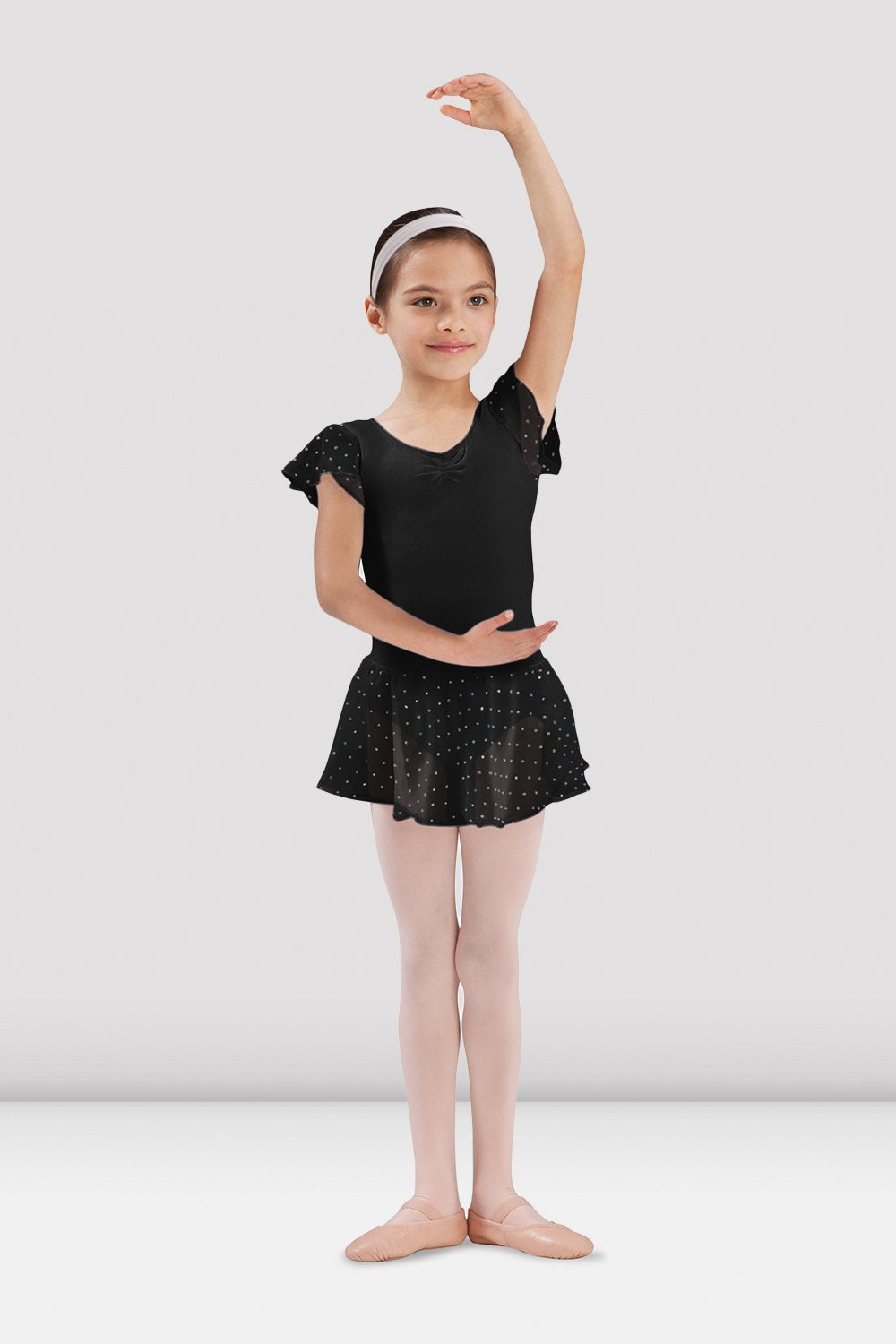 Girls Olesia Georgette Sequin Skirt, Black – BLOCH Dance US