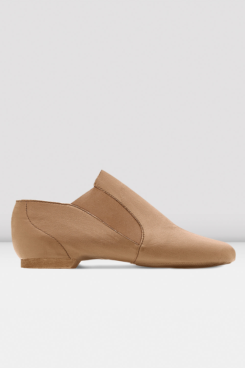 Childrens Dance Now Split Sole Leather Jazz Booties, Tan – BLOCH