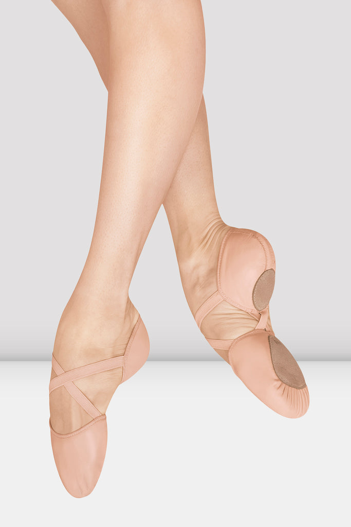 Ladies Elastosplit X Leather Ballet Shoes - BLOCH US