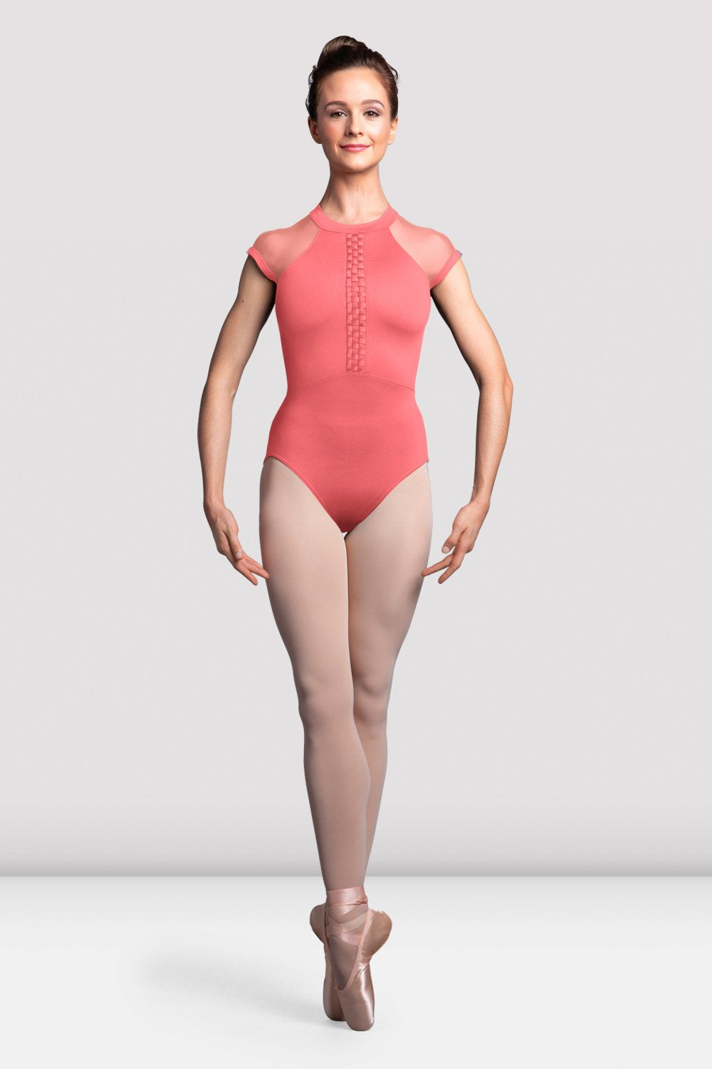 Ladies Empress Cap Sleeve Open Back Leotard, Coral – BLOCH Dance US