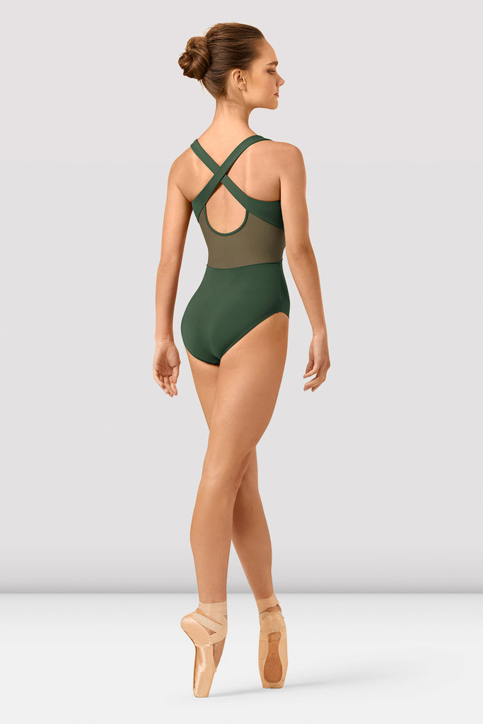 Tween Hanoko Mirage Cross Back Leotard - BLOCH US