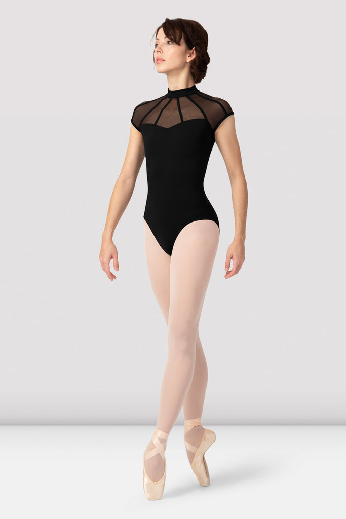 Ladies Victory Corset Cap Sleeve Leotard - BLOCH US