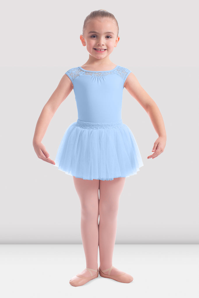 Girls Mirella Daisy Lace Waistband Tutu Skirt - BLOCH US