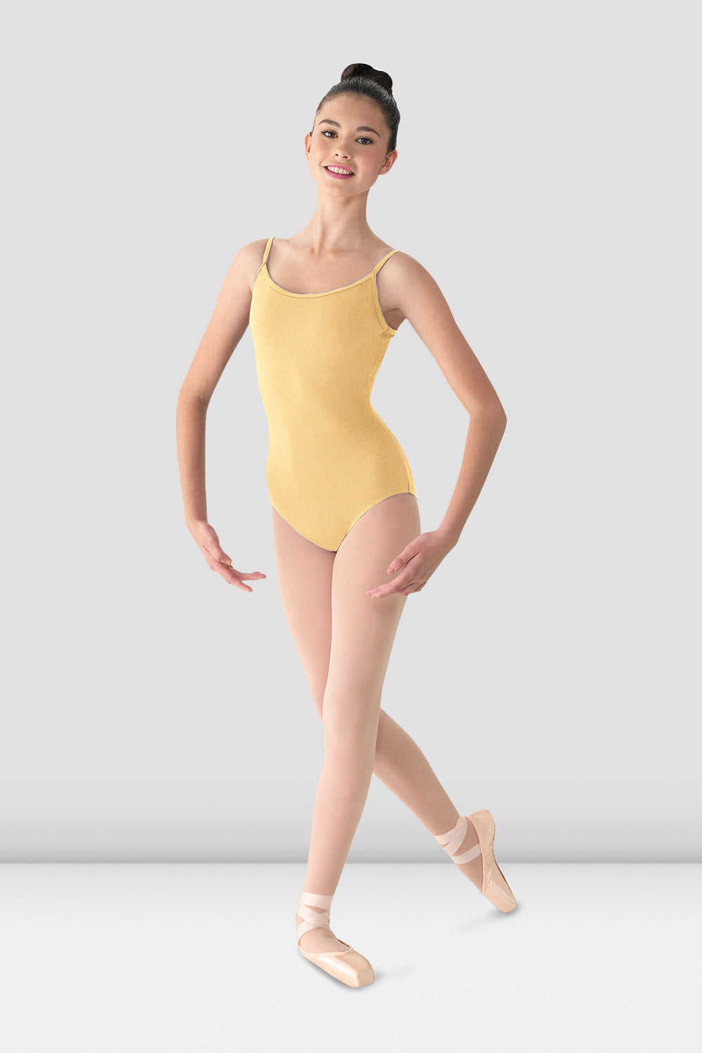 Ladies Mirella Camisole Leotard, Yellow – BLOCH Dance US