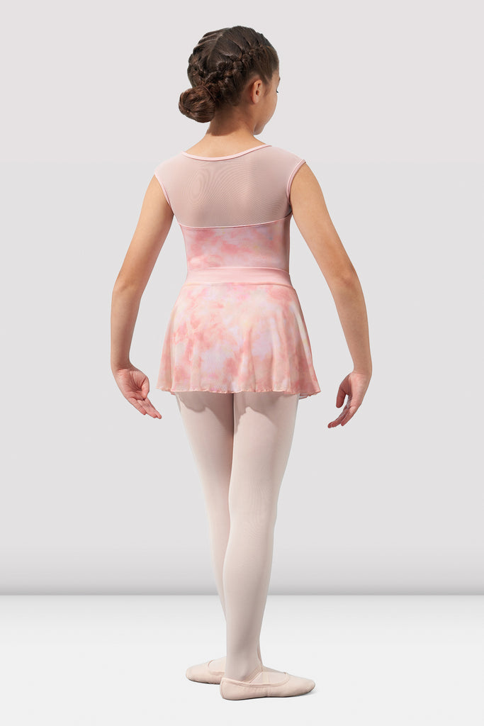 Girls Mirella Watercolor Pull On Skirt - BLOCH US
