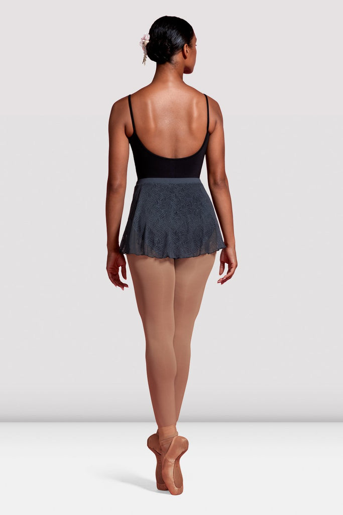 Ladies Mirella Seville Lace Mesh Pull On Skirt - BLOCH US