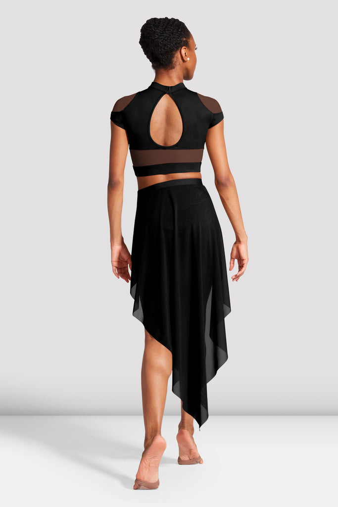 Ladies Mireya Asymmetric Skirt - BLOCH US