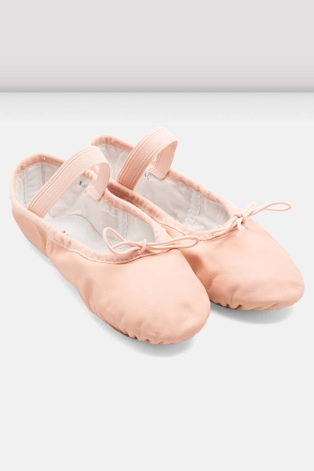 Childrens Dansoft Leather Ballet Shoes, Pink – BLOCH Dance US