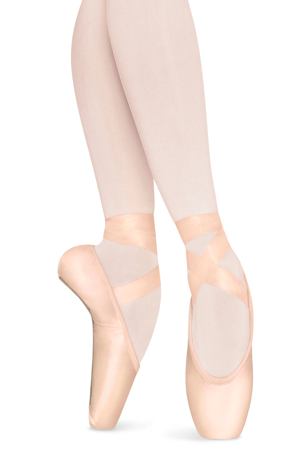 Bloch Signature Rehearsal Pointe Shoes, Pink Satin