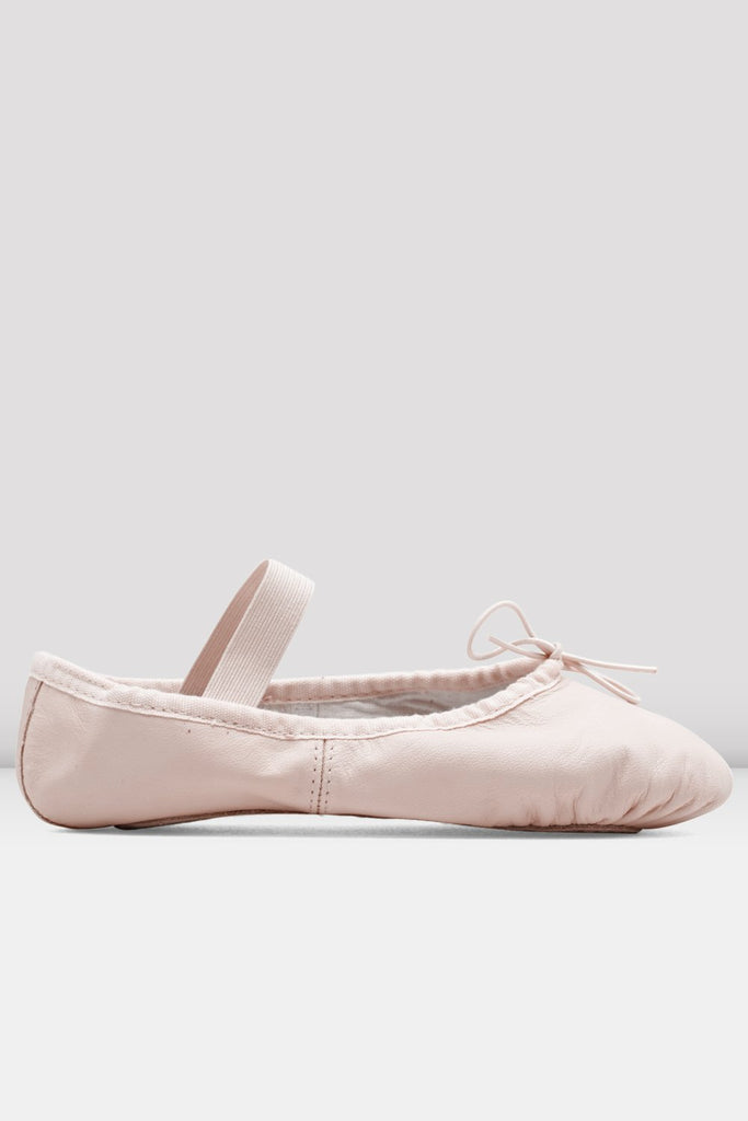 Ladies Dansoft Leather Ballet Shoes, Theatrical Pink – BLOCH Dance US