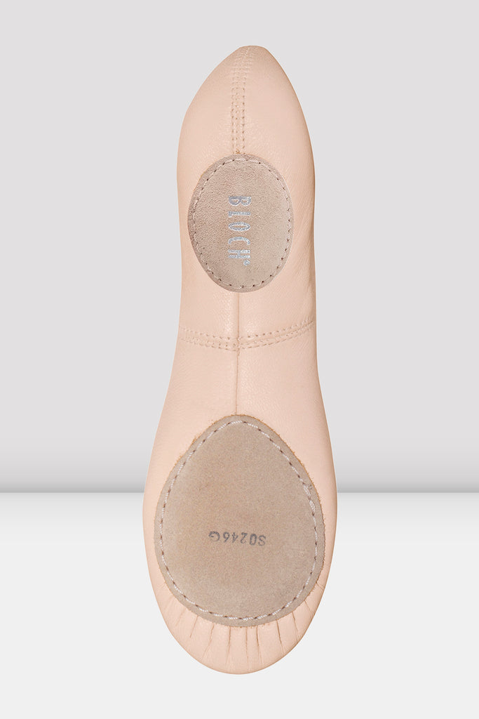 Childrens Odette Leather Ballet Shoes - BLOCH US