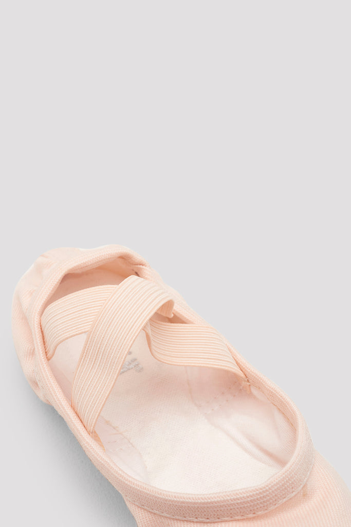 Childrens Performa Stretch Canvas Ballet Shoes - BLOCH US