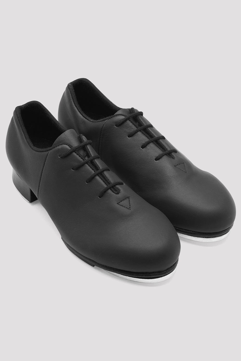 Men's Leather Tap Shoes Split Sole Adult Jazz Dance