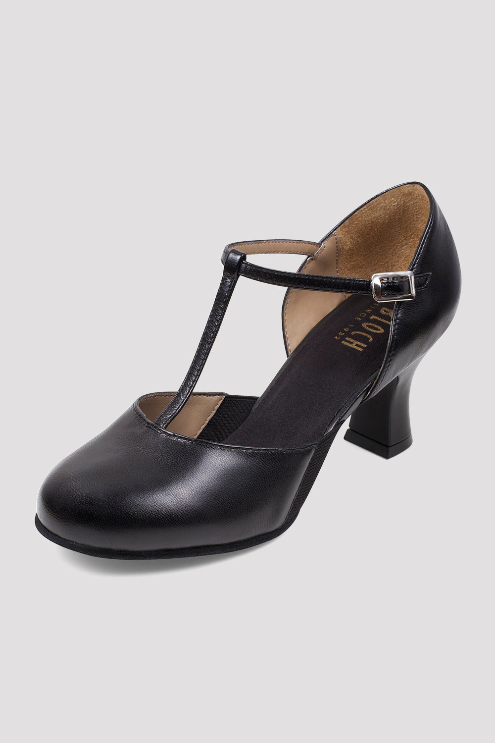 Ladies Split Flex Leather Character Shoes, Black – BLOCH Dance US