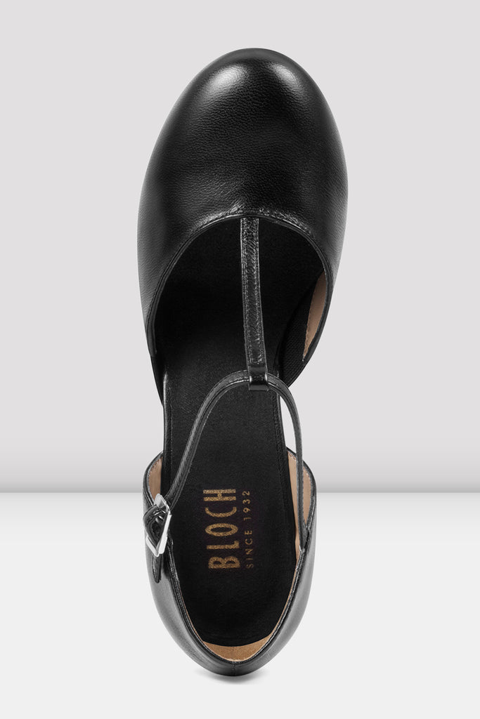 Bloch Women's Broadway Lo Character Shoe - 1.5 Inch Heel Dance Shoes For Performance