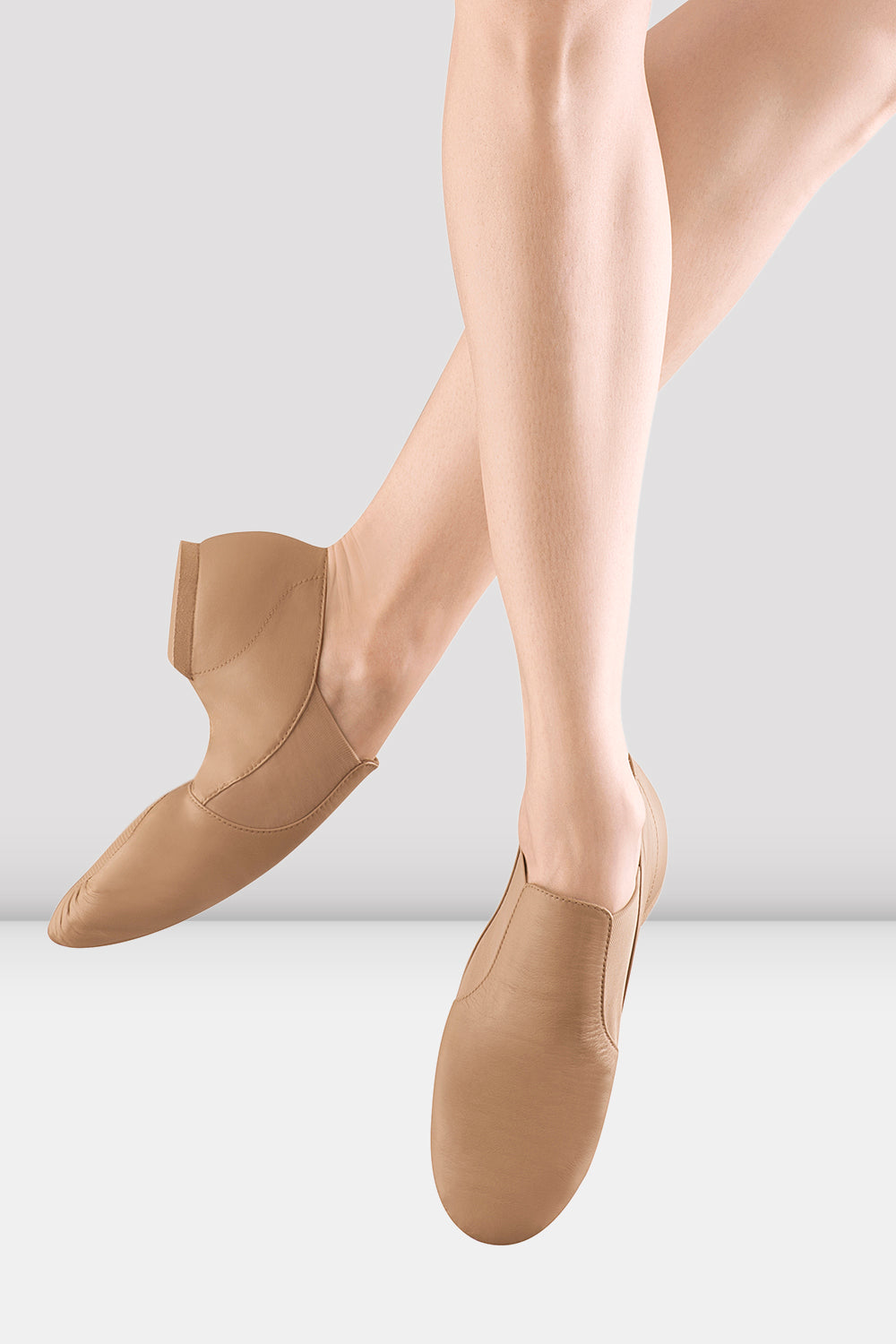 チア BLOCH エラスター ブーティー レザー TAN サイズ6 Childrens Leather Elasta Jazz Booties, Tan – BLOCH Dance US