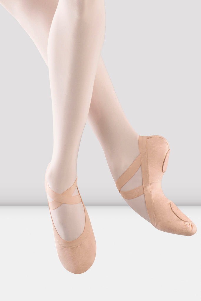 Childrens Pro-Elastic Canvas Ballet Shoes - BLOCH US