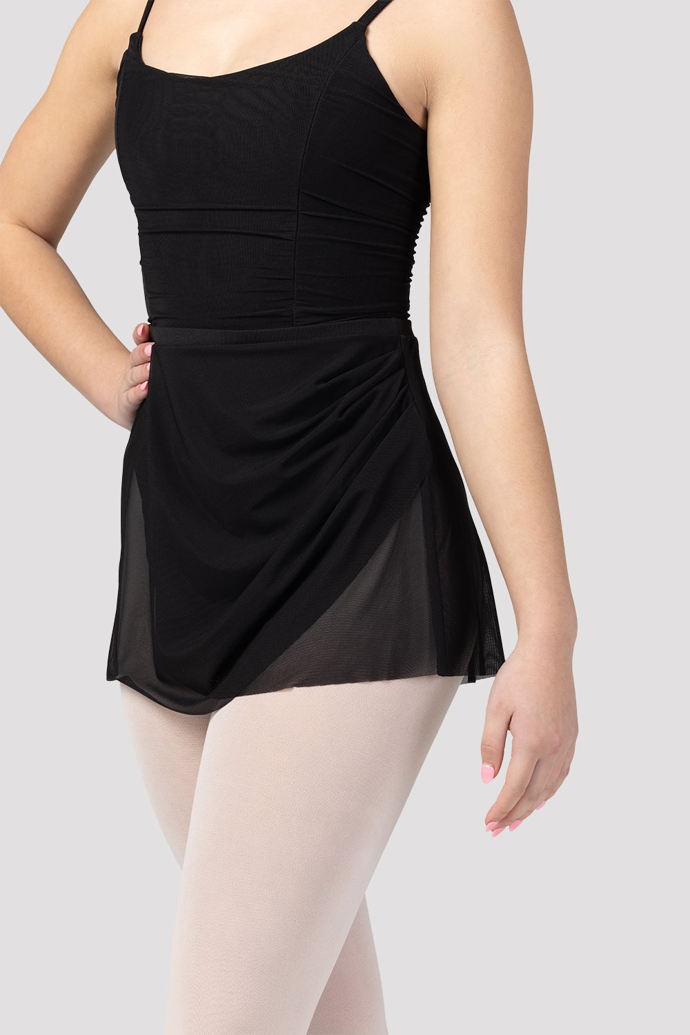 Ladies Fifi Seamed Mesh Frill Skirt, Black – BLOCH Dance US