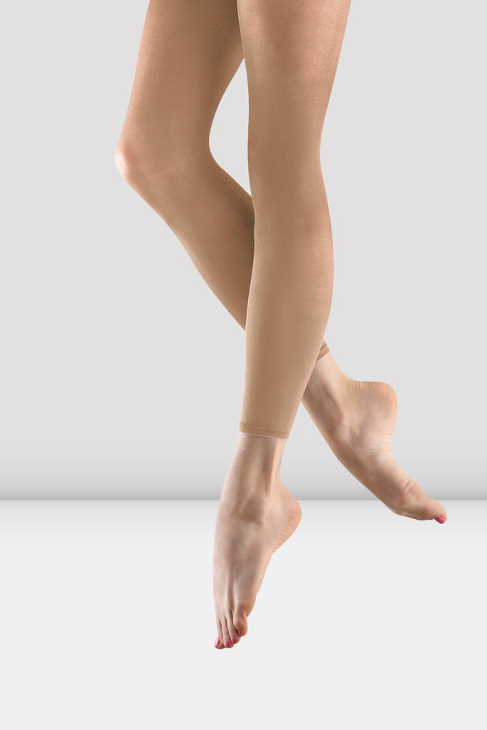 Girls Contoursoft Footless Tights, Bloch Tan – BLOCH Dance US