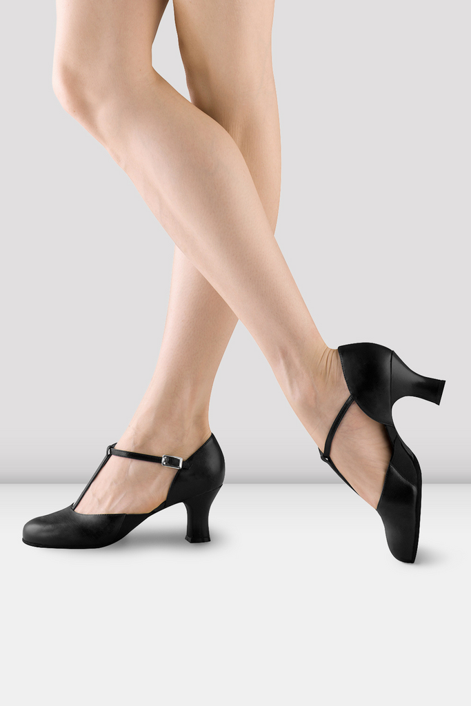 Adult Danshuz Black Character Shoe (1.5 inch heel)