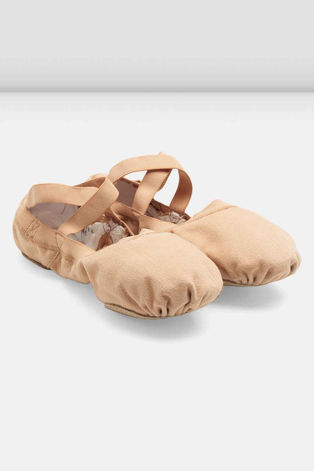 Ladies Pro Elastic Canvas Ballet Shoes, Light Sand – BLOCH Dance US