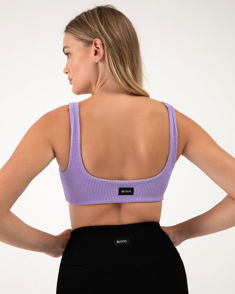 Crinkle Square Neck Bra - BLOCH US