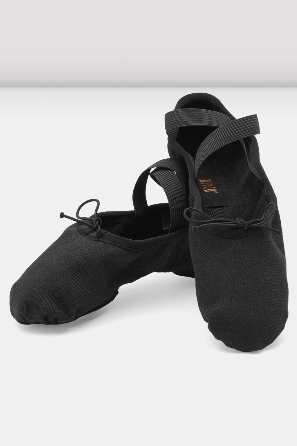 Ladies Zenith Stretch Canvas Ballet Shoes, Black â BLOCH Dance US