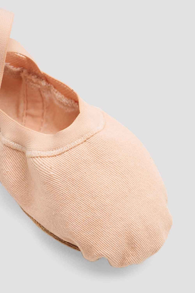 Ladies Synchrony Stretch Canvas Ballet Shoes, Pink â BLOCH Dance US