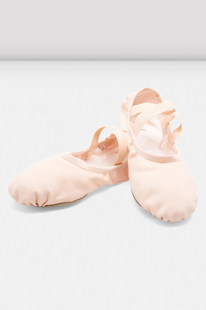 Ladies Performa Stretch Canvas Ballet Shoes, Theatrical Pink – BLOCH ...