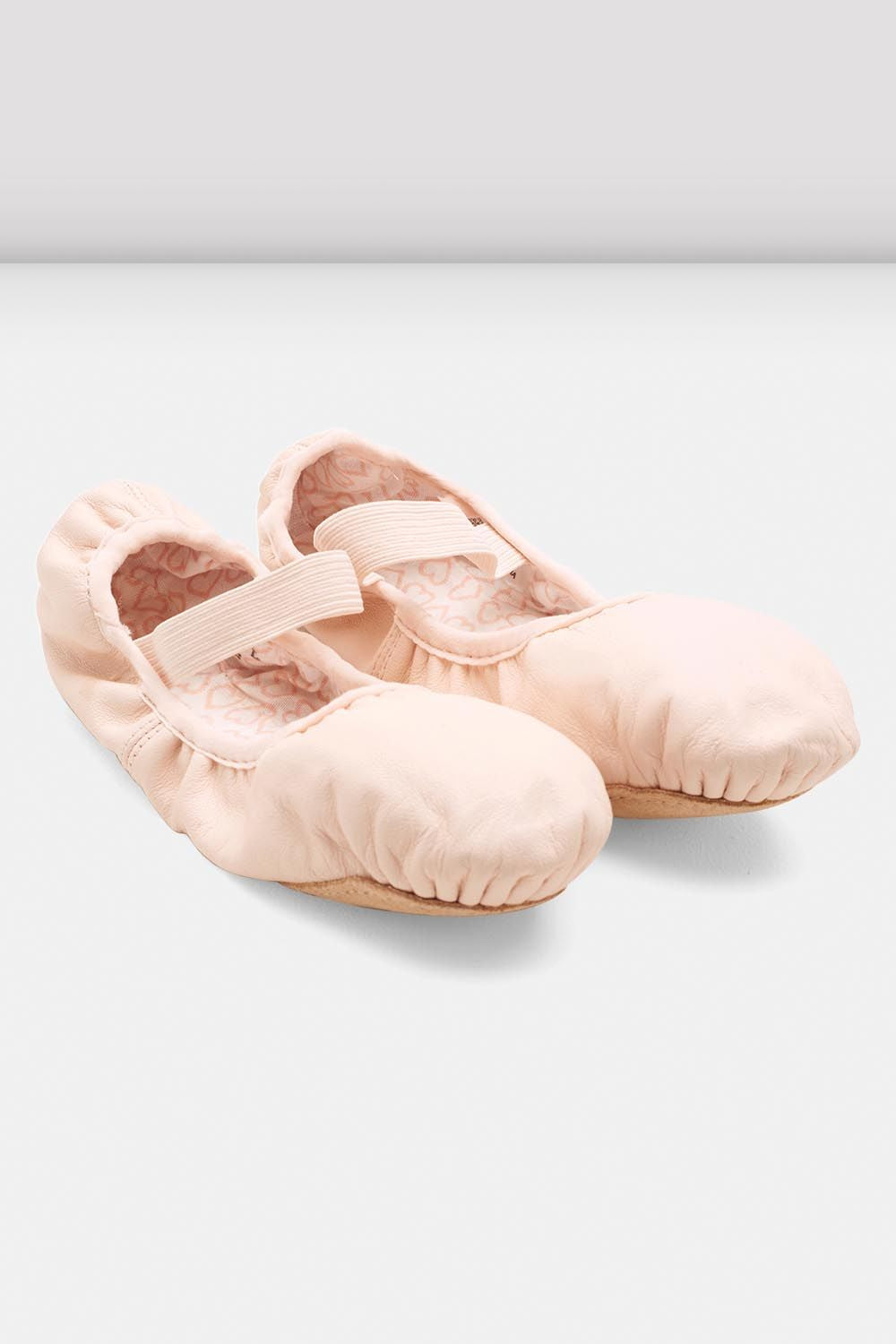 Ladies Belle Leather Ballet Shoes, Theatrical Pink â BLOCH Dance US
