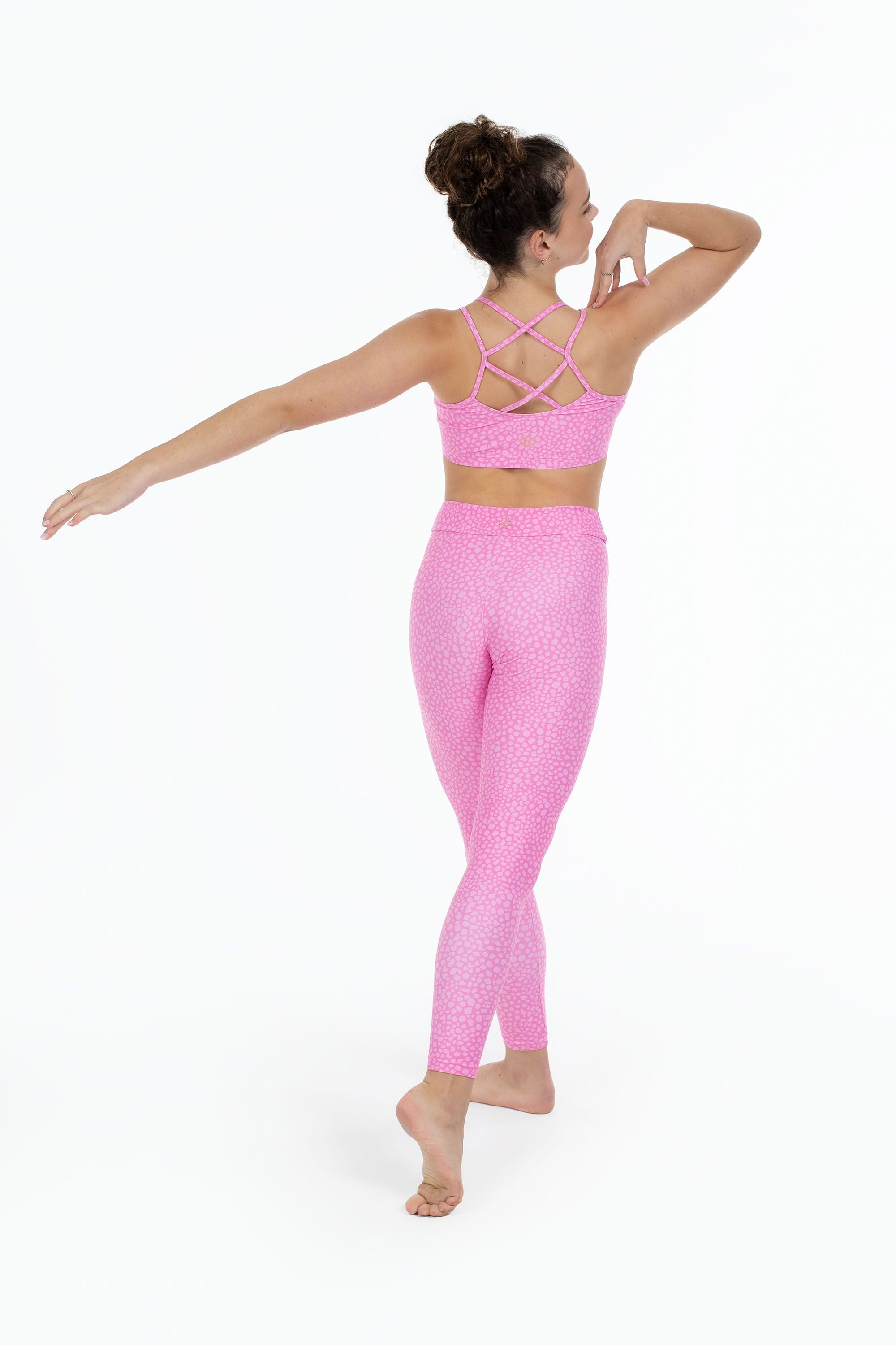 Bloch Play Zip 7/8 Legging, Pink – BLOCH Dance US