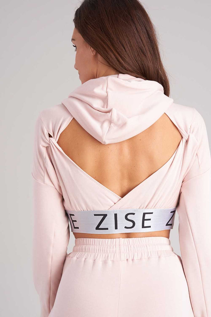 Zise Jeri Open Back Hoodie - BLOCH US