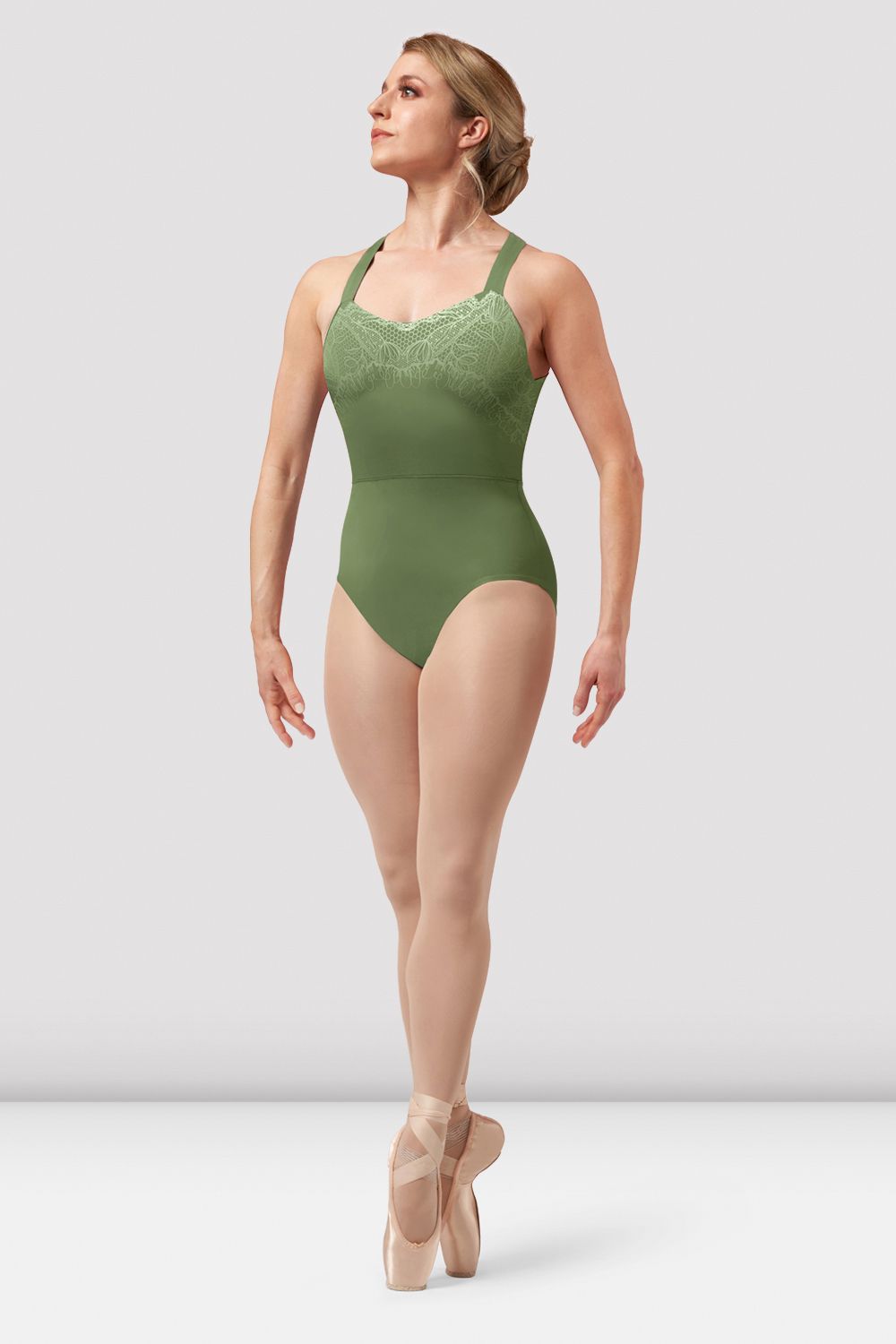 green emerald velvet dress Womens Tank Dance Leotard with Skirt main image 1