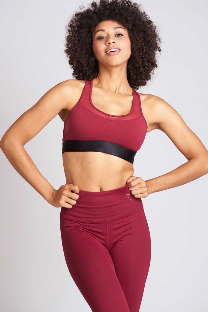 Swan Cross Back Bra Top - BLOCH US