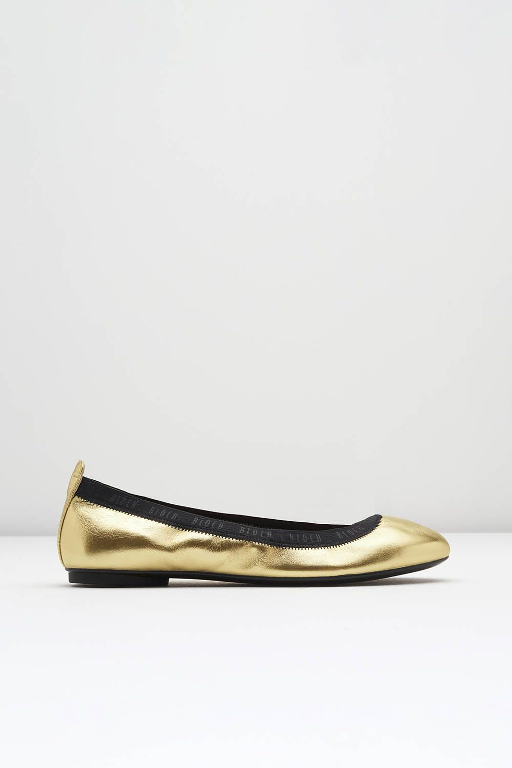 Bloch Ladies Carina Ballet Flats, Oro Leather, Size: 37.5 Bloch Ladies Carina Ballet Flats, Oro Leather, Size: 37.5